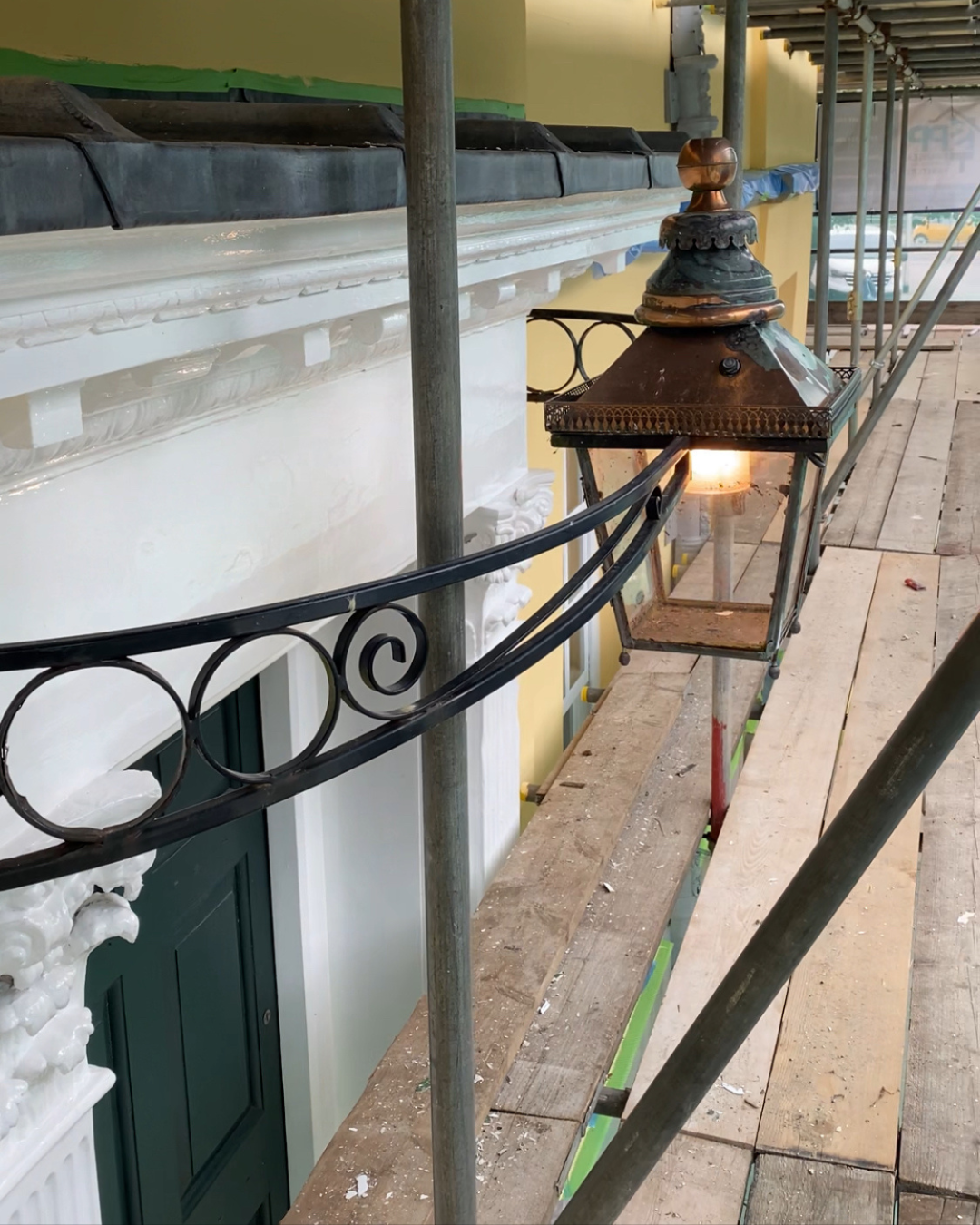 Scaffolding Inspection 1 (Georgian Door Surround)