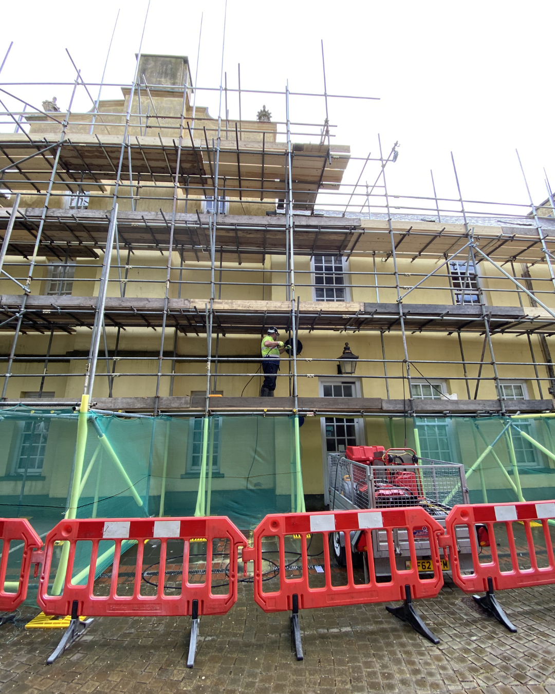 Scaffolding Side Elevation - Vaughan Street 2